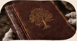 Семейная книга в кожаном переплёте