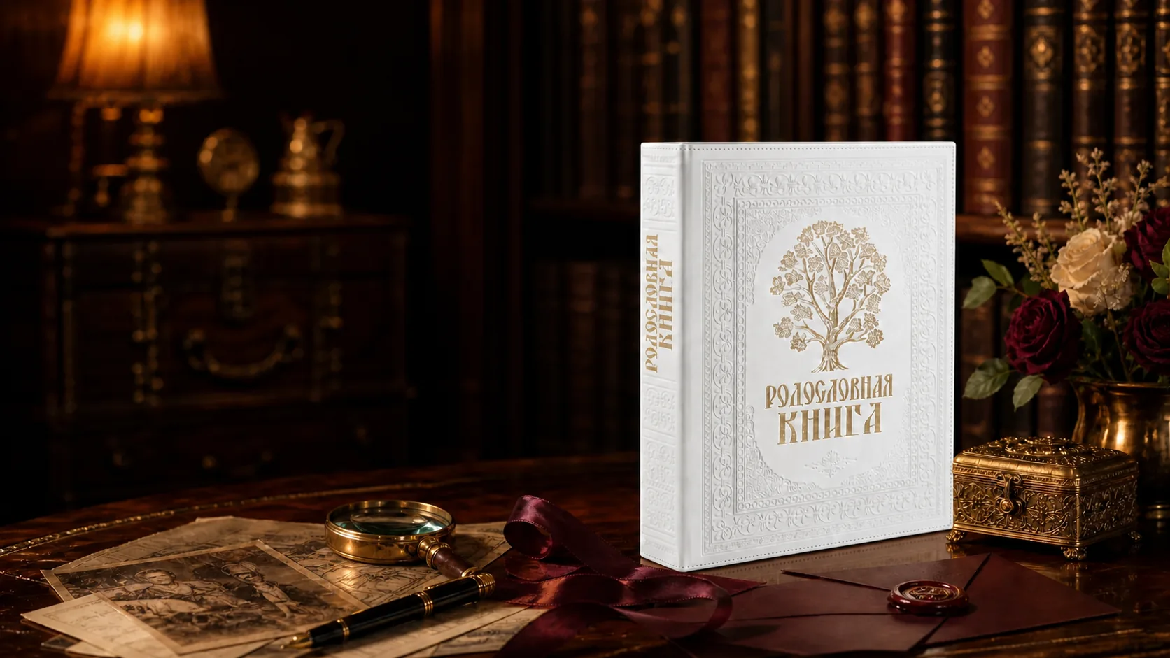 Свадебная родословная книга для истории семьи